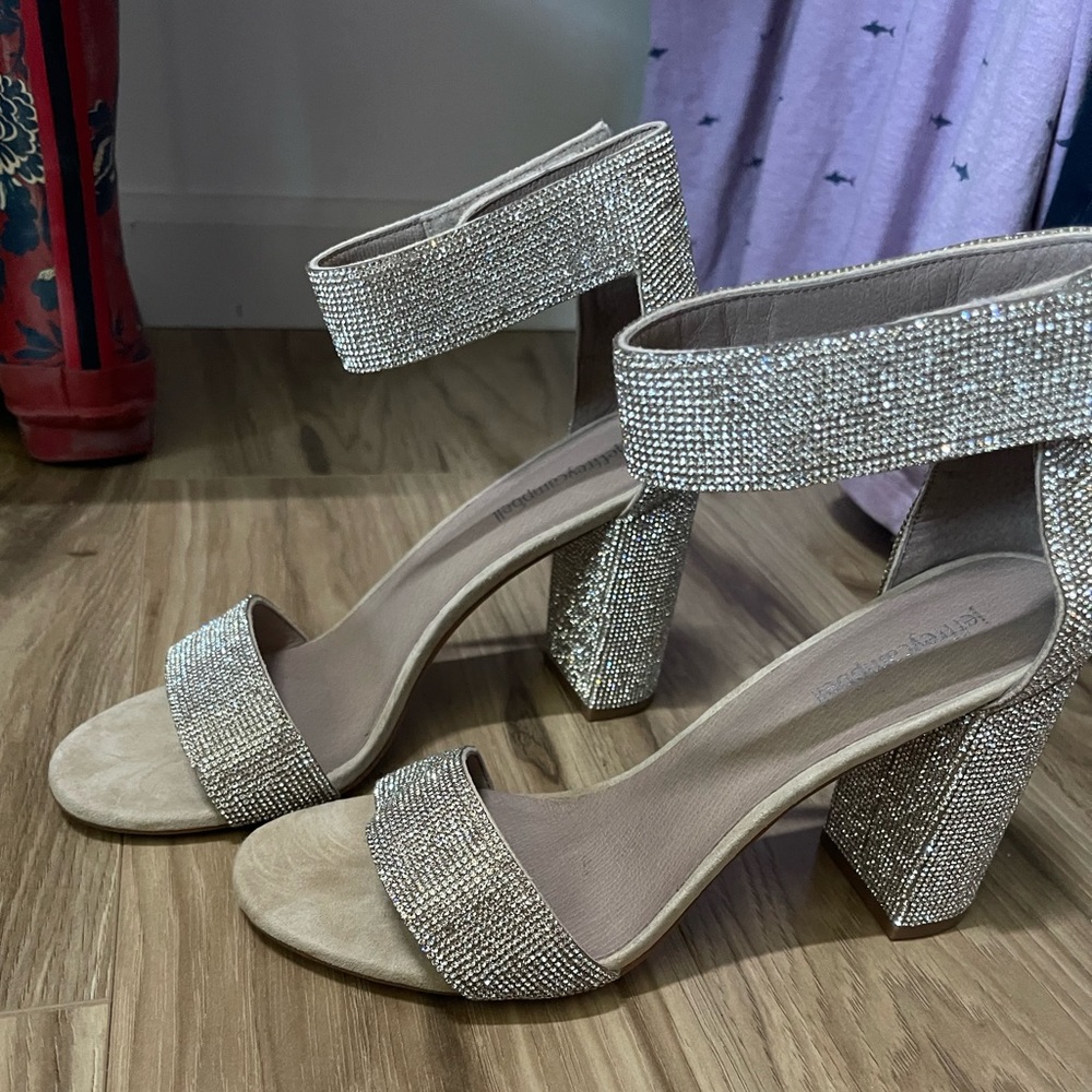 Jeffrey Campbell Lindsay Glitter Heel